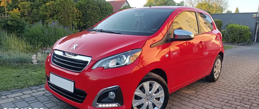 Peugeot 108 cena 31990 przebieg: 25800, rok produkcji 2018 z Krajenka małe 407